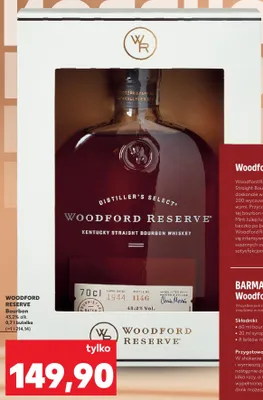 Bourbon Woodford Reserve promocja w Kaufland