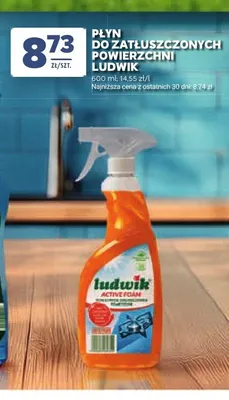 Płyn do zatłuszczonych powierzchni Ludwik promocja w Stokrotka