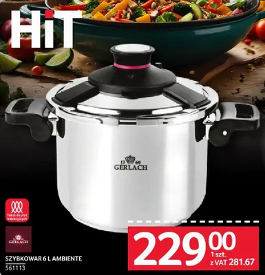 SZYBKOWAR 6 L AMBIENTE promocja w Selgros