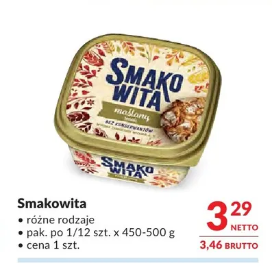 Margaryna Smakowita promocja w Makro