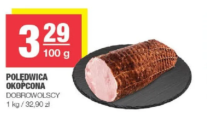 Połędwica okopcona Dobrowolscy promocja w SPAR