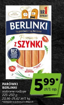Parówki wybrane rodzaje promocja w Groszek