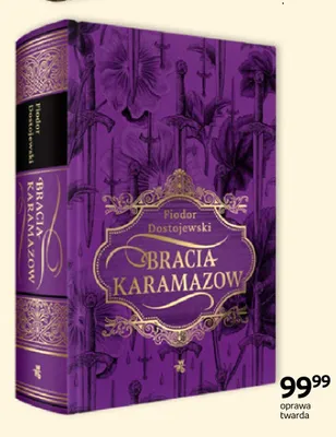Książka Bracia Karamazow Fiodor Dostojewski oprawa twarda promocja w Empik