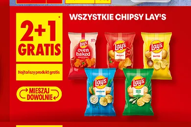 Chipsy Lay's promocja w Biedronka