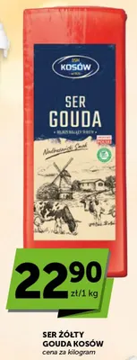 Ser żółty gouda Kosów promocja w Euro Sklep