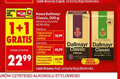 Kawa Dallmayr Classic promocja w Biedronka