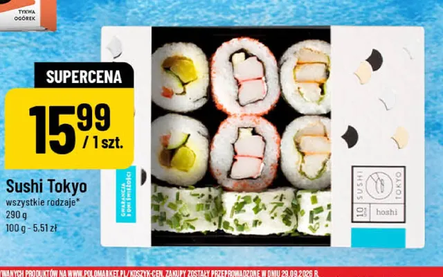 Sushi Tokyo promocja w POLOmarket