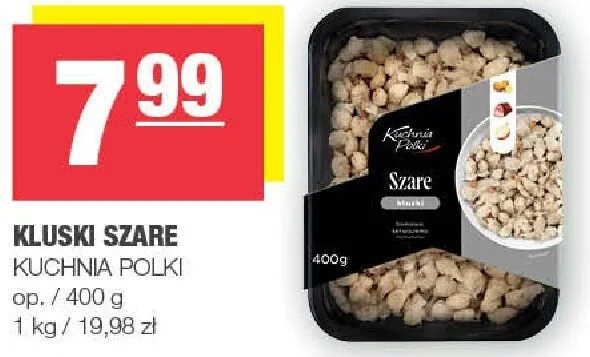 Kluski szare promocja w SPAR