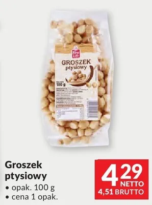 Groszek płysiowy Fine Life promocja w Makro