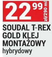 Klej montażowy hybrydowy T-Rex Gold promocja w Merkury Market