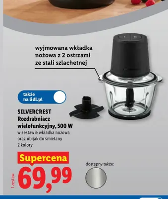 Rozdrabniacz wielofunkcyjny Silvercrest promocja w Lidl