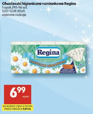 Chusteczki higieniczne rumiankowe promocja w Delikatesy Centrum