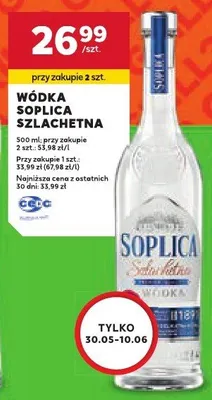 Wódka Soplica Szlachetna promocja w Stokrotka