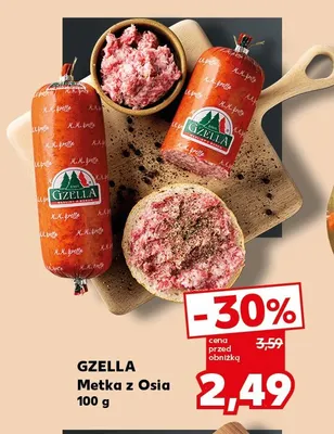 Metka z Osia Gzella promocja w Kaufland