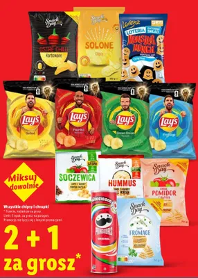Chipsy Salted Lay's promocja w Lidl