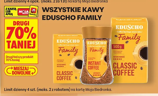 Kawa Classic Coffee promocja w Biedronka