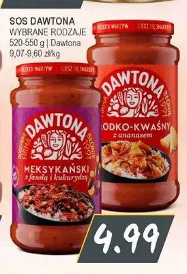 Sos meksykański Dawtona promocja w Słoneczko