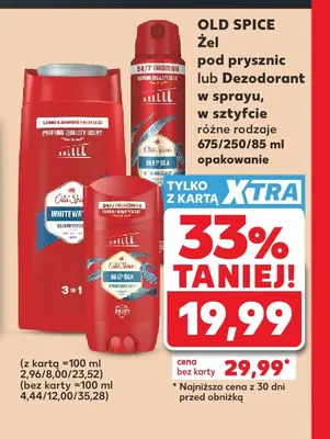 Dezodorant w sprayu Old Spice promocja w Kaufland
