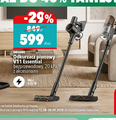 Odkurzacz pionowy Dreame V11 Essential promocja w Biedronka
