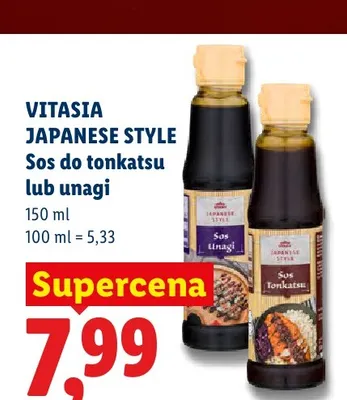 Sos do tonkatsu Vitasia Japanese Style promocja w Lidl