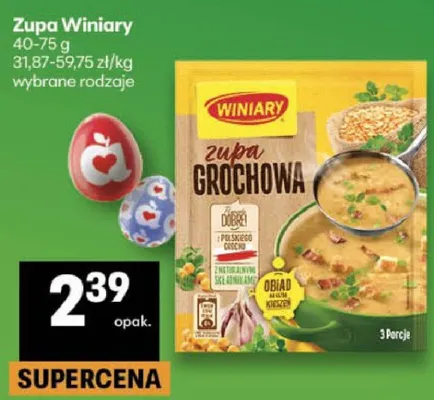 Zupa grochowa promocja w Delikatesy Centrum