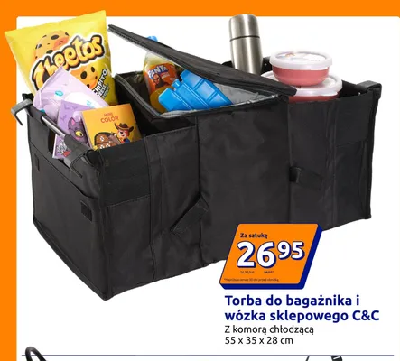 Torba do bagażnika i wózka sklepowego C&C promocja w Action