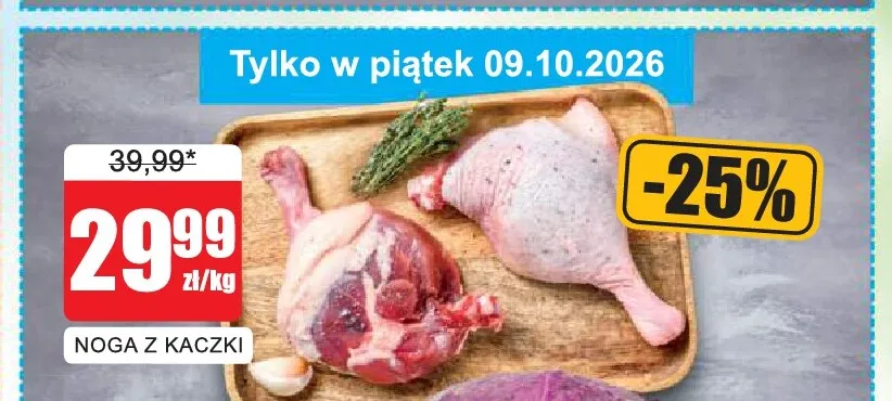 Noga z kaczki promocja w Bingo