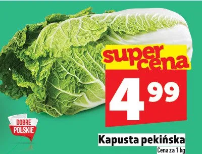 Kapusta pekińska promocja w TOPAZ