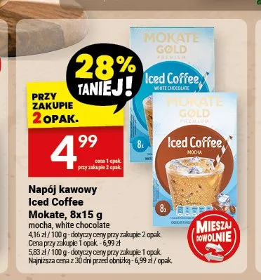 Napój kawowy Mokate Iced Coffee Mocha 8-pak promocja w Twój Market