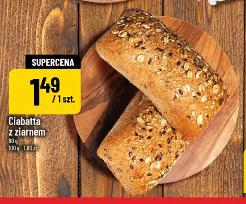 Ciabatta z ziarnem promocja w POLOmarket