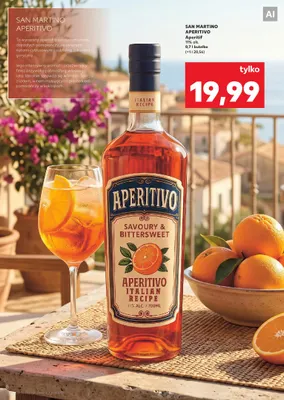 Aperitif San Martino Aperitivo promocja w Kaufland