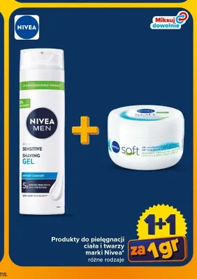 Żel do golenia Nivea Men Sensitive promocja w Carrefour