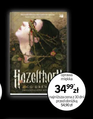 Książka Hazelwood C.G. Drews promocja w Empik
