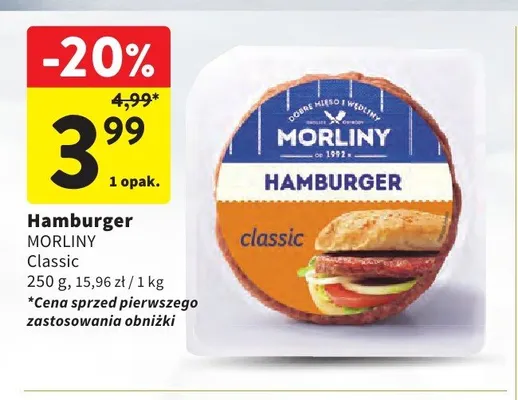 Hamburger Morliny Classic promocja w Intermarche