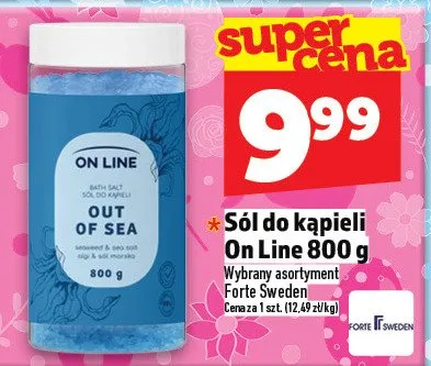 Sól do kąpieli 800g promocja w TOPAZ