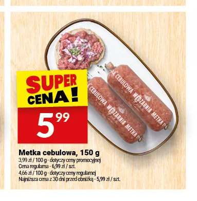Metka cebulowa Białecki Wędzarnia promocja w Twój Market