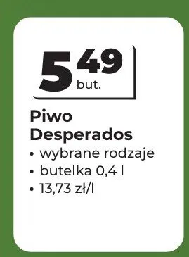 Piwo Desperados promocja w Odido