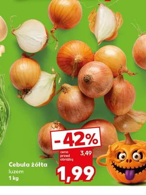 Cebula żółta promocja w Kaufland