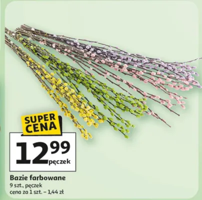 Bazie farbowane promocja w Auchan