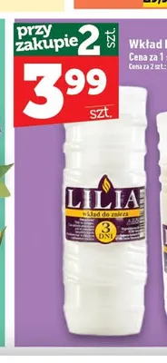 Wkład Lilia 3 dni promocja w TOPAZ