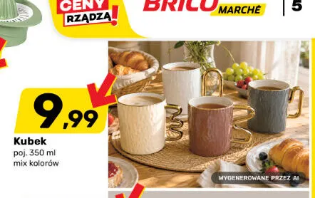 Kubek 350 ml promocja w Bricomarche