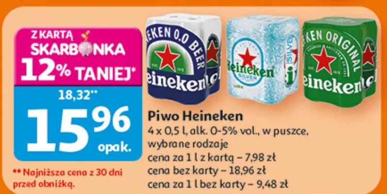 Piwo promocja w Auchan