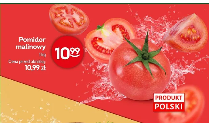 Pomidor malinowy polski promocja w Żabka