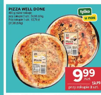 Pizza Well Done promocja w Stokrotka