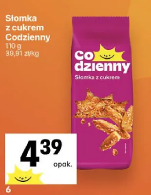Słomka z cukrem Codzienny promocja w Delikatesy Centrum