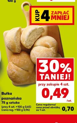 Bułka poznańska promocja w Kaufland