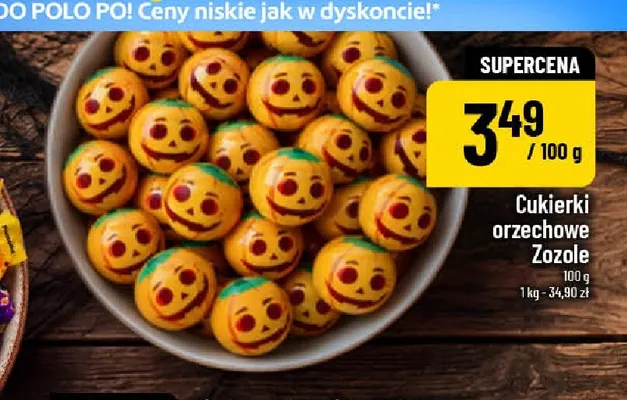 Cukierki orzechowe Zozole promocja w POLOmarket
