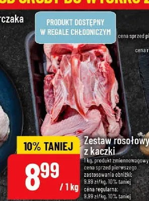 Zestaw rosołowy z kaczki promocja w POLOmarket