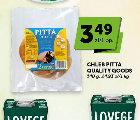 Chleb Pitta Quality Goods promocja w Groszek