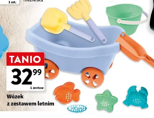 Wózek z zestawem letnim promocja w Intermarche